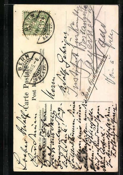 Cartoline postali: AK Koppigen, Turm, 1906 – Usato da Berlin venduto da bartko-reher 1