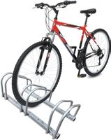 VOUNOT Fahrradständer Boden und Wandmontage für 3 Velo's