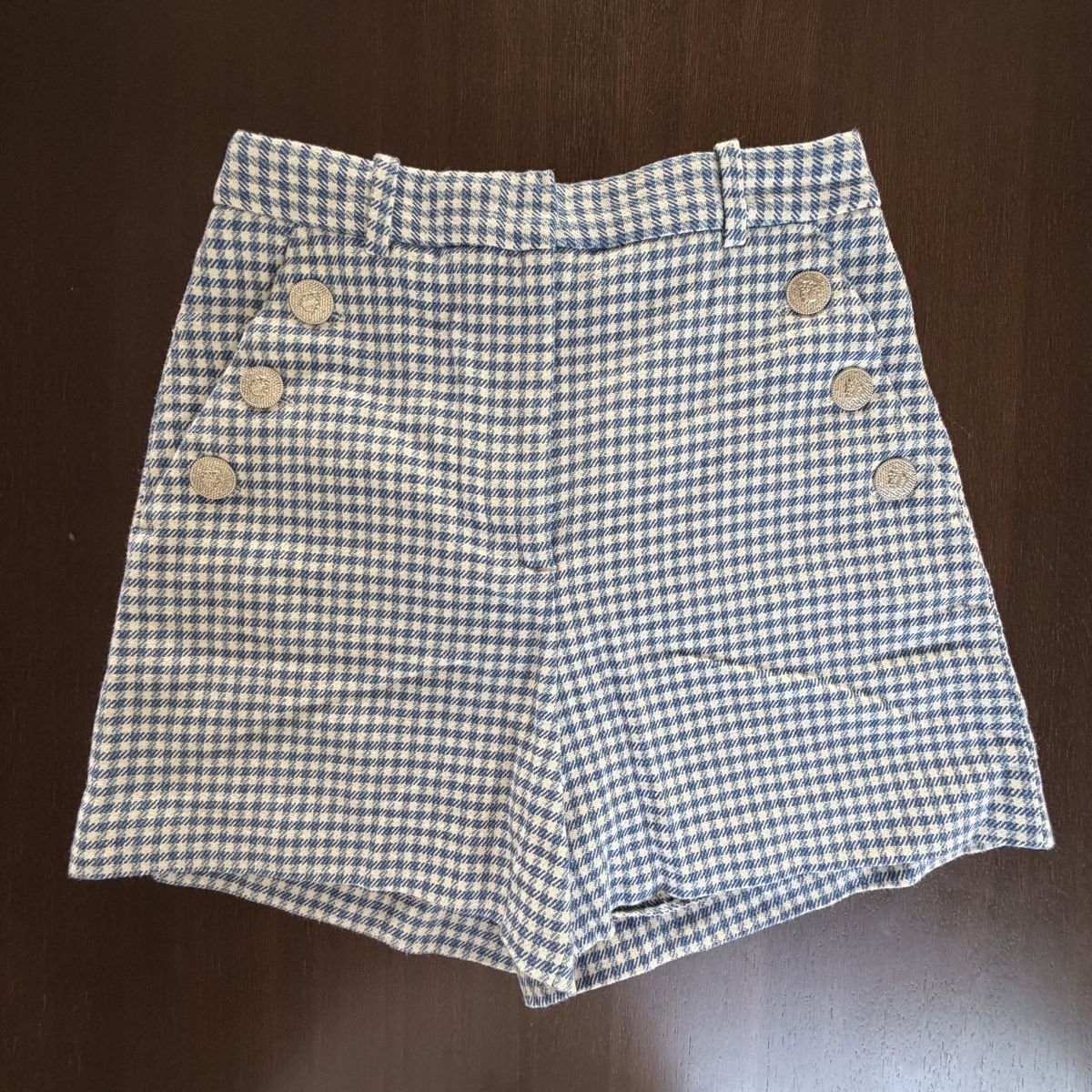 Zara Hosen: Blaue Zara Shorts S – Neu (gemäss Beschreibung) aus Uetikon am see von seller.2020