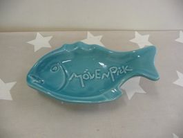 Aschenbecher Mövenpick Fisch Keramik 60er/70er Jahre