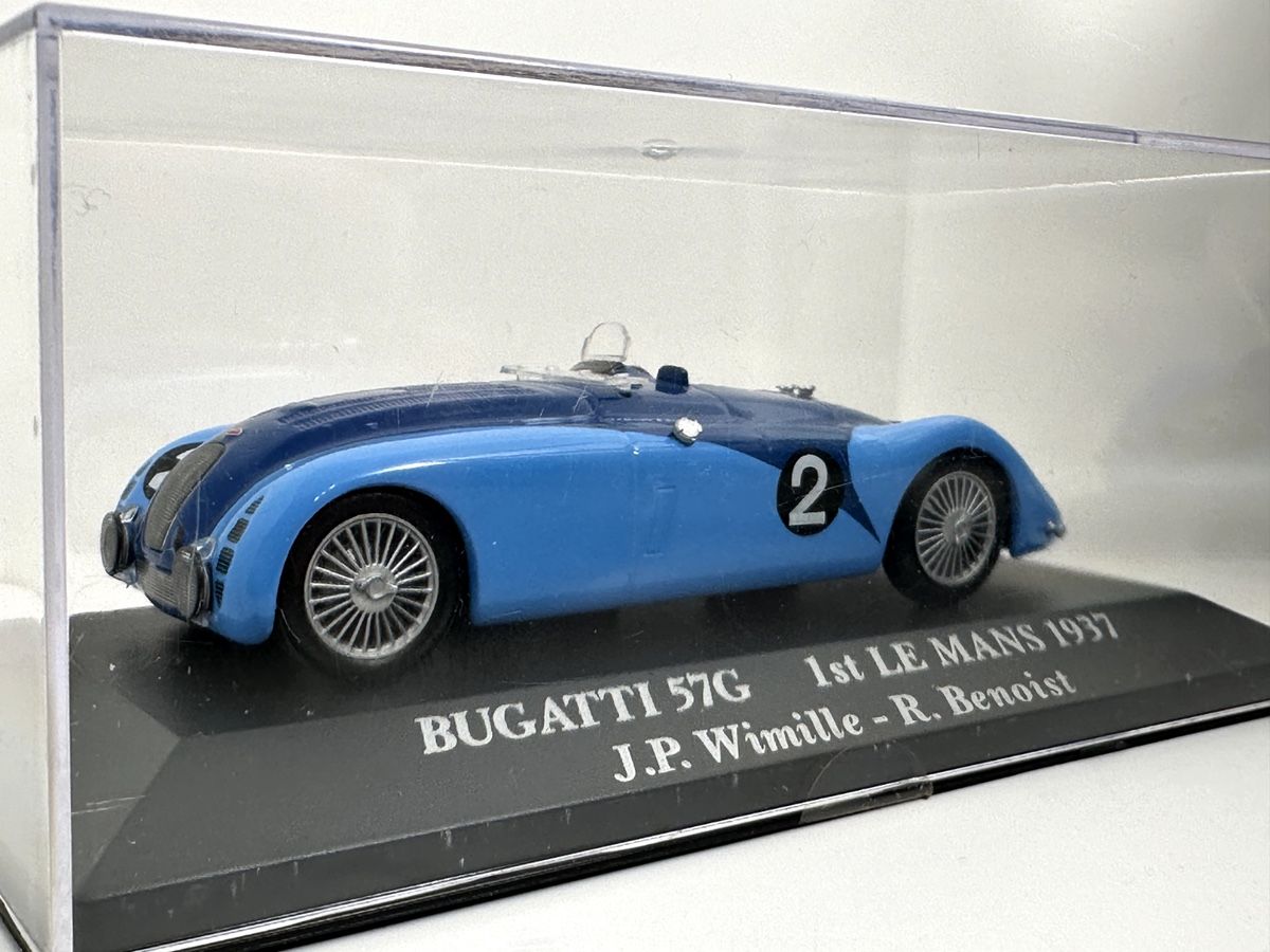 Bugatti Modellautos: Bugatti 57G  (1st Le Mans 1937) – Neu (gemäss Beschreibung) aus Flawil von Imperiosud