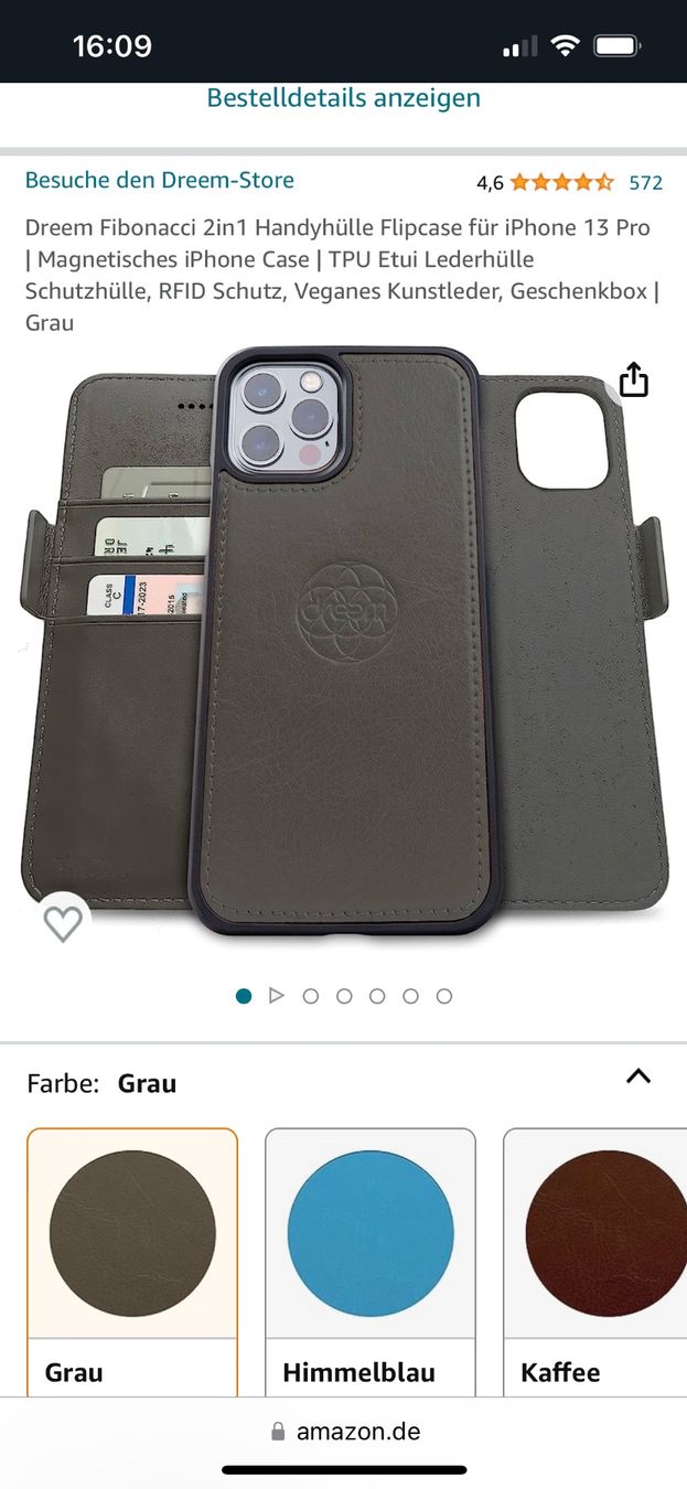 Covers & Schutzfolien: IPhone 13 Pro Hülle Leder – Neu (gemäss Beschreibung) aus Sennwald von Vallhalla1991