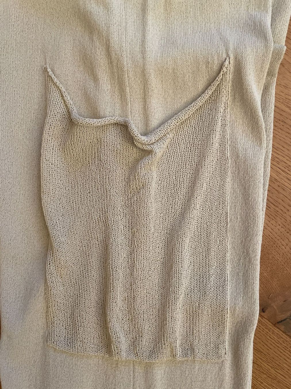 Pantaloni: LORELLA BRAGLIA Strickhose beige Gr. 36 – Usato da Hämikon venduto da schneider.petra 4