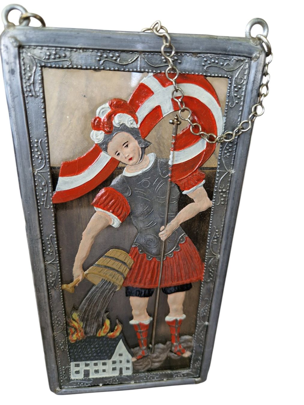 Figuren: Zinnbild Heiliger Florian – Gebraucht aus Mörschwil von wunderkiste44 1