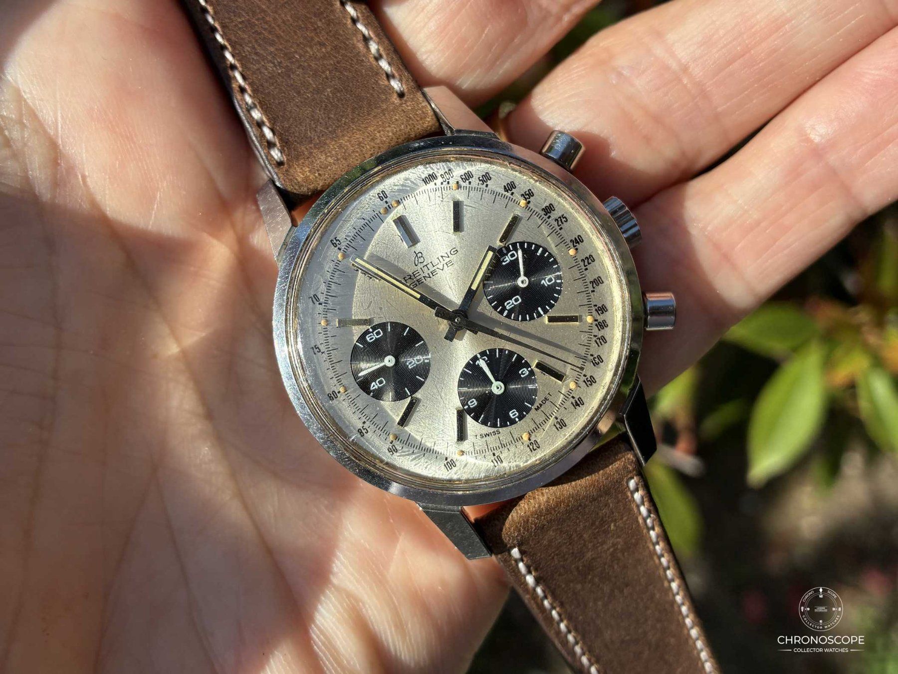 Breitling Uhren: Breitling Top Time Chronograph Ref. 815 „Long Playing“ – Gebraucht aus Luzern von ChronoScope6004 8