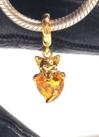 Tierkopf charm für Armbänder.