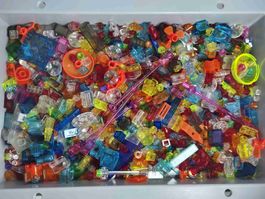 Lego Konvolut transparent Bausteine gebraucht