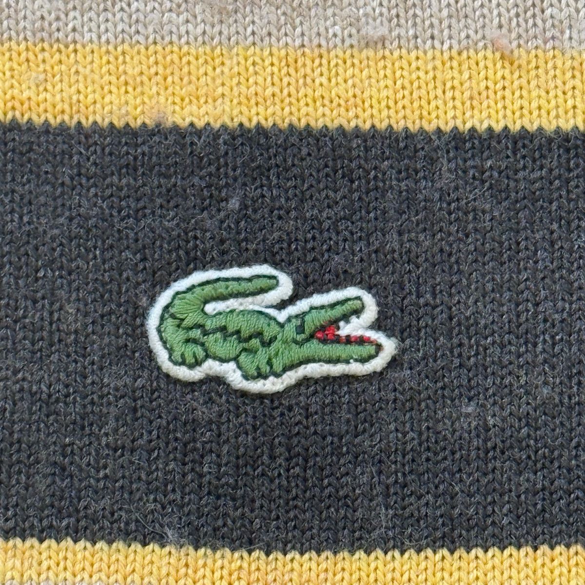 Lacoste Maglioni & Felpe: Vintage Striped Lacoste Strickpullover (nike stüssy retro) – Usato da St. Gallen venduto da sourced_limited 2