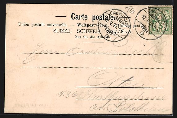 Cartoline postali: AK Ermatingen, Schloss Hard, Uferpartie – Usato da Berlin venduto da bartko-reher 1
