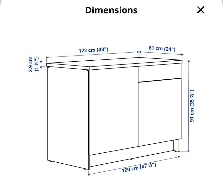 Cucine complete: Plan de travail cuisine  – Usato da Echallens venduto da warnioc 3