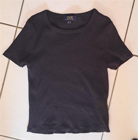 T-Shirt schwarz M