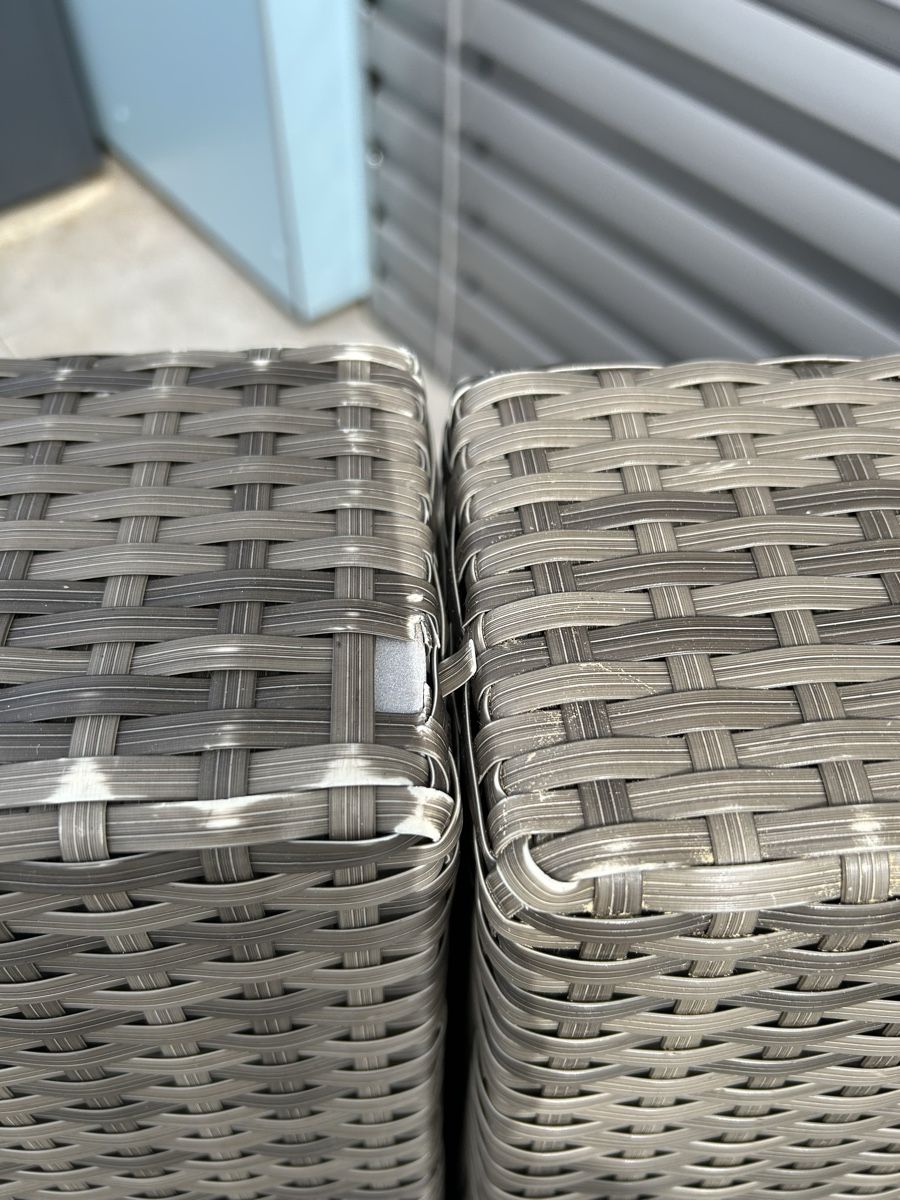 Poltrone: Gartenlounge Rattansofa 4-teilig mit Tisch – Usato da Herzogenbuchsee venduto da Cbltzr79 3