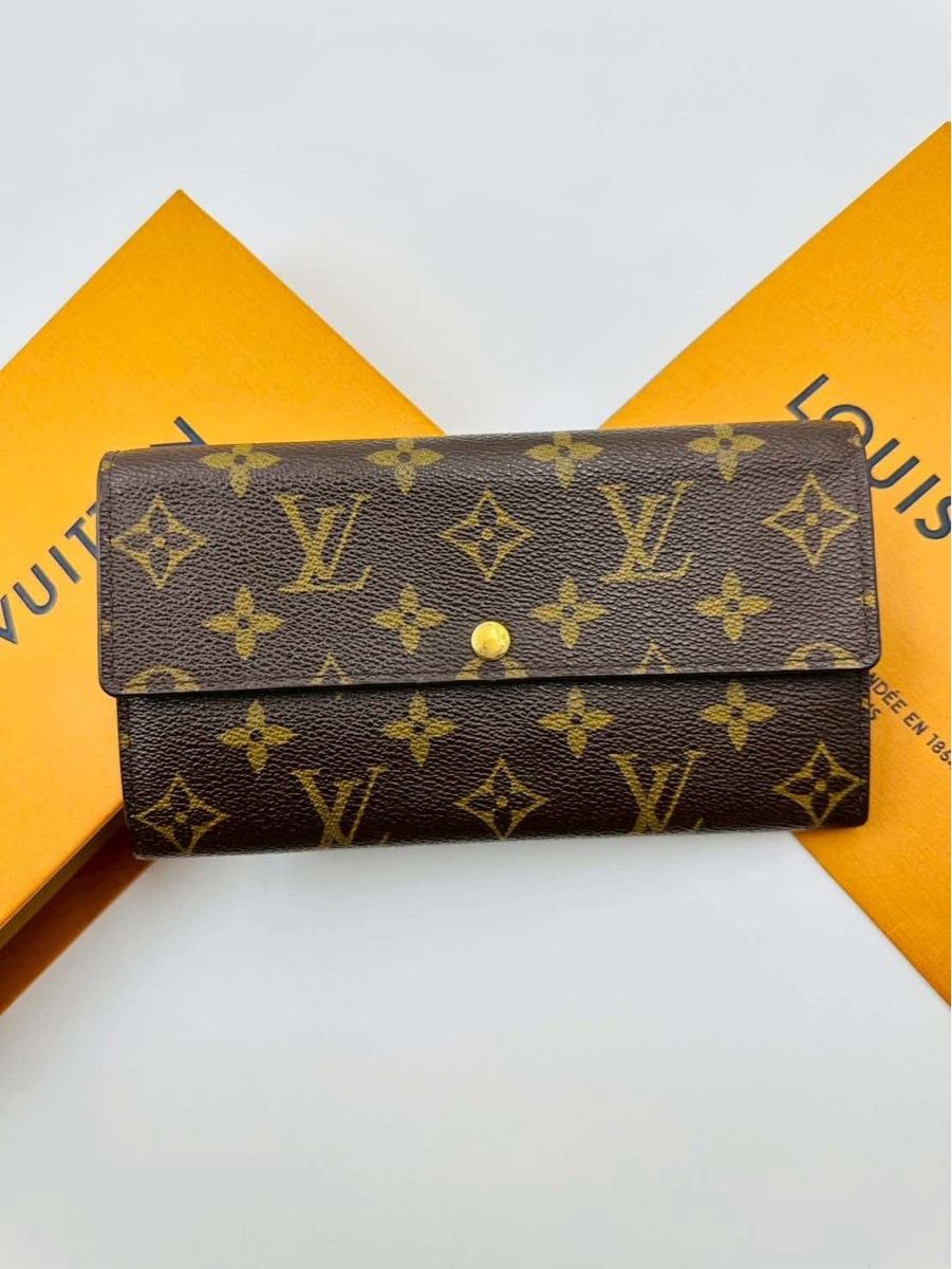 Louis Vuitton Portamonete: Louis Vuitton Sarah Geldbörse Monogram  – Usato da Widnau venduto da Pukpan_99 6