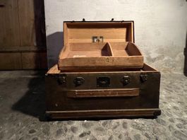 Antike Reisekiste / Kiste, Vintage, Holz, alt, Rarität