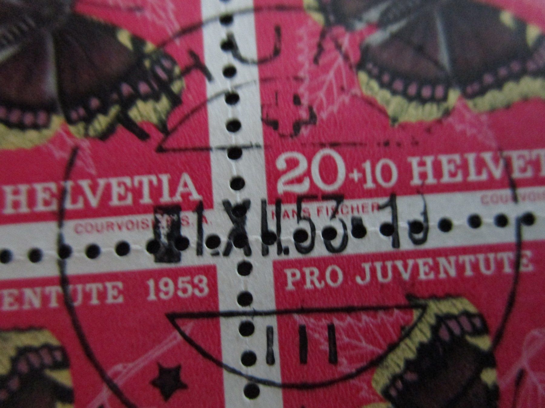 Tutti i francobolli: 1953: Pro Juventute im VB ET Thun – Usato da Rubigen venduto da Menthe 1