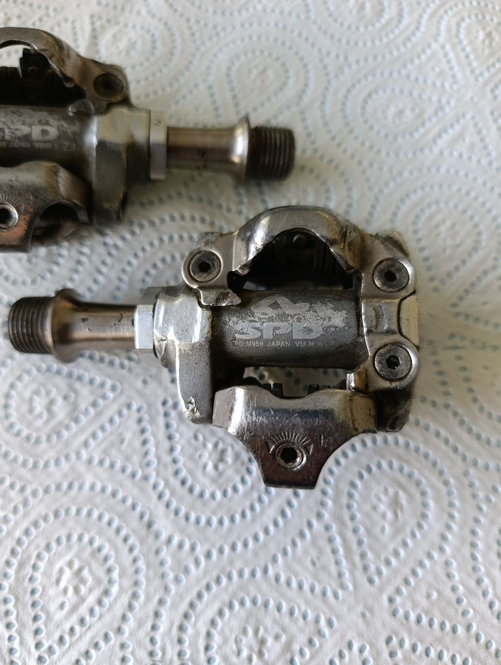 Shimano Pezzi di ricambio: Shimano XTR Klickpedal PD-M959 – Usato da Trimbach venduto da lysy507777 2