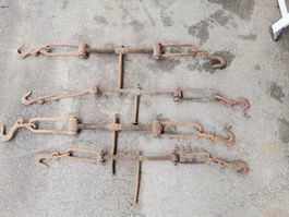 Alte Zurrketten Spanner, Kettenspanner, Bundspanner, Spanner