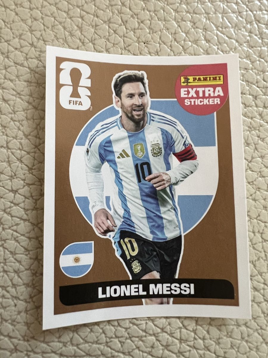 Panini Carte collezionabili: Panini-Extra-Sticker Lionel Messi – Nuovo (secondo la descrizione) da Ebmatingen venduto da Samato 1