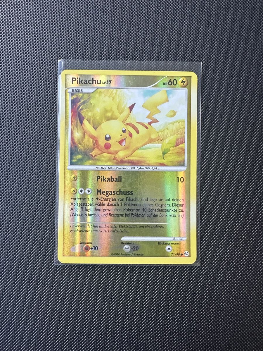 Pokémon Carte collezionabili: Pikachu - Pokemon  Platinum Arceus - 71/99 DE – Usato da Möhlin venduto da ChariShop-TCG