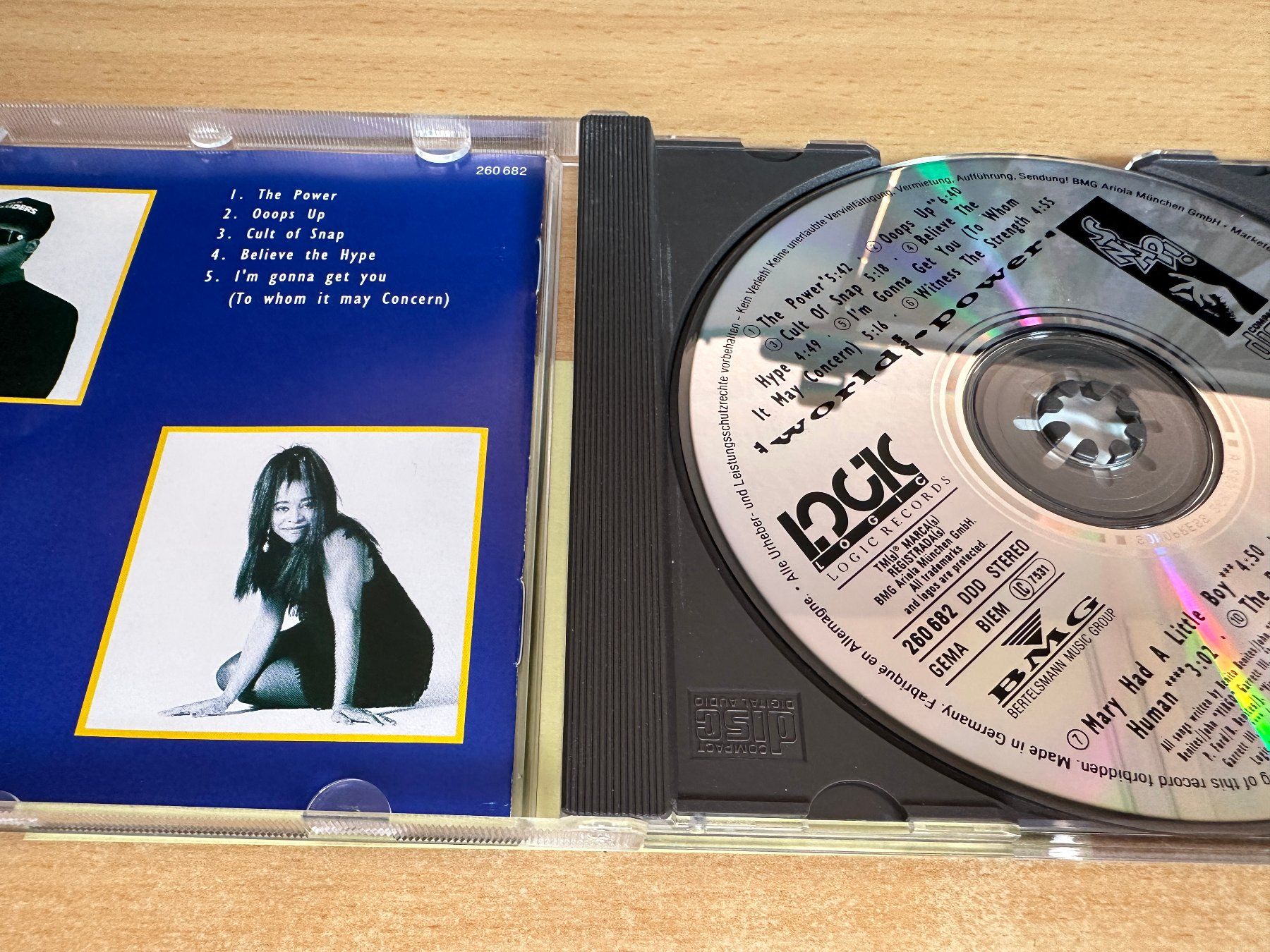 CD: O3 Snap! – World Power – Usato da Rikon im Tösstal venduto da Alpenmutz 2