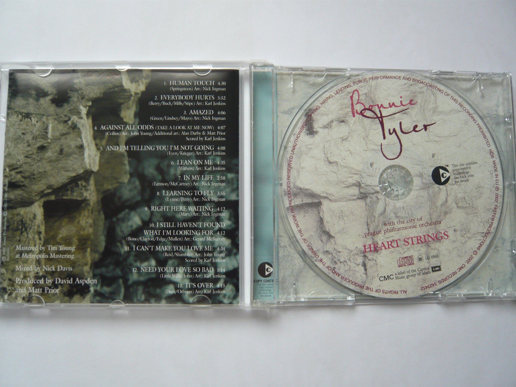 CD: 2CD BONNIE TYLER HEART STRINGS & Best Ballads – Usato da Winterthur venduto da Cajun 1