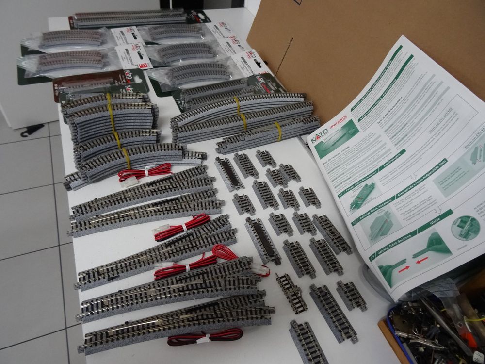 Kit D'aiguillages électriques LIMA HO Réf 40 4022E – Neuf, Voie 2 Rails, Italie