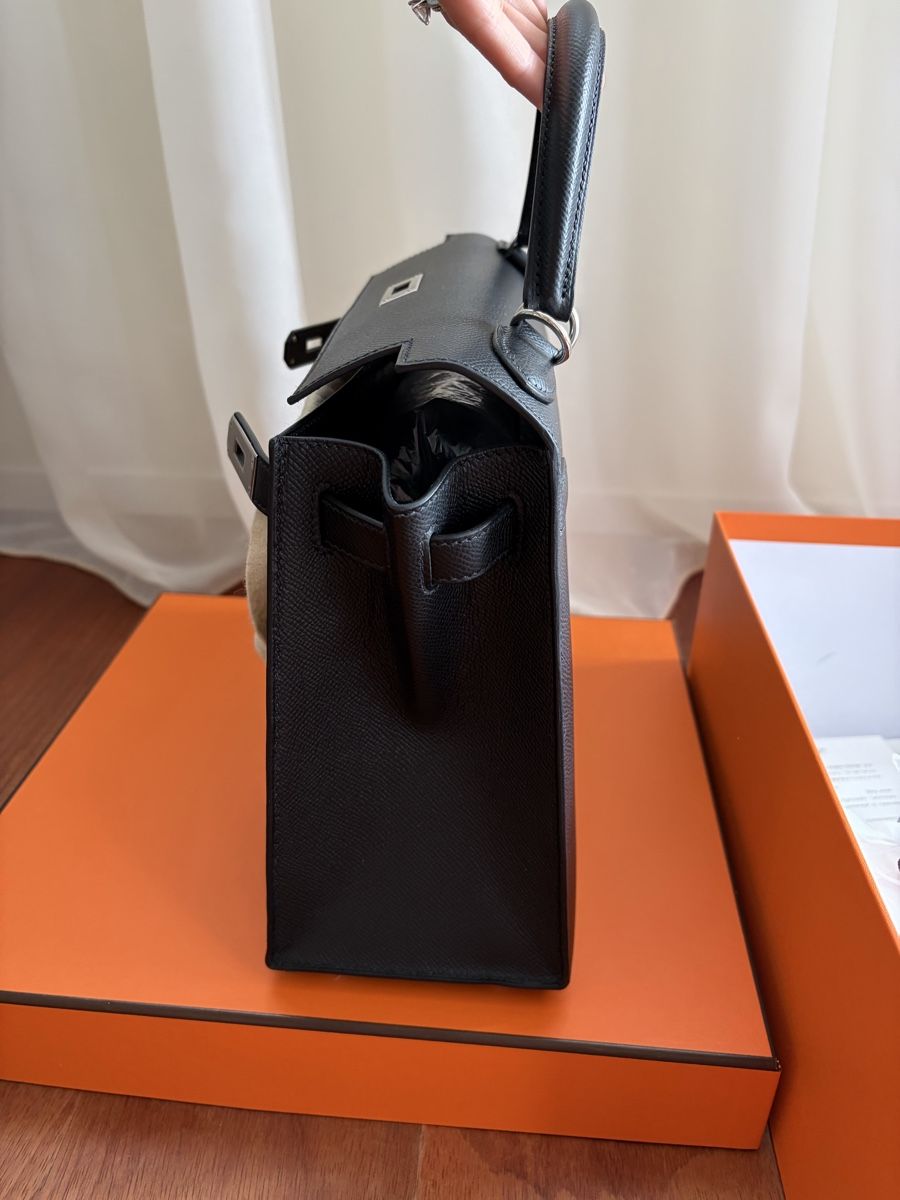 Borse da donna: Hermes Kelly 28 Black  – Nuovo (secondo la descrizione) da Oberwil b. Zug venduto da An_you78 2