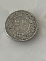 2 Franken 1874  sehr Rar