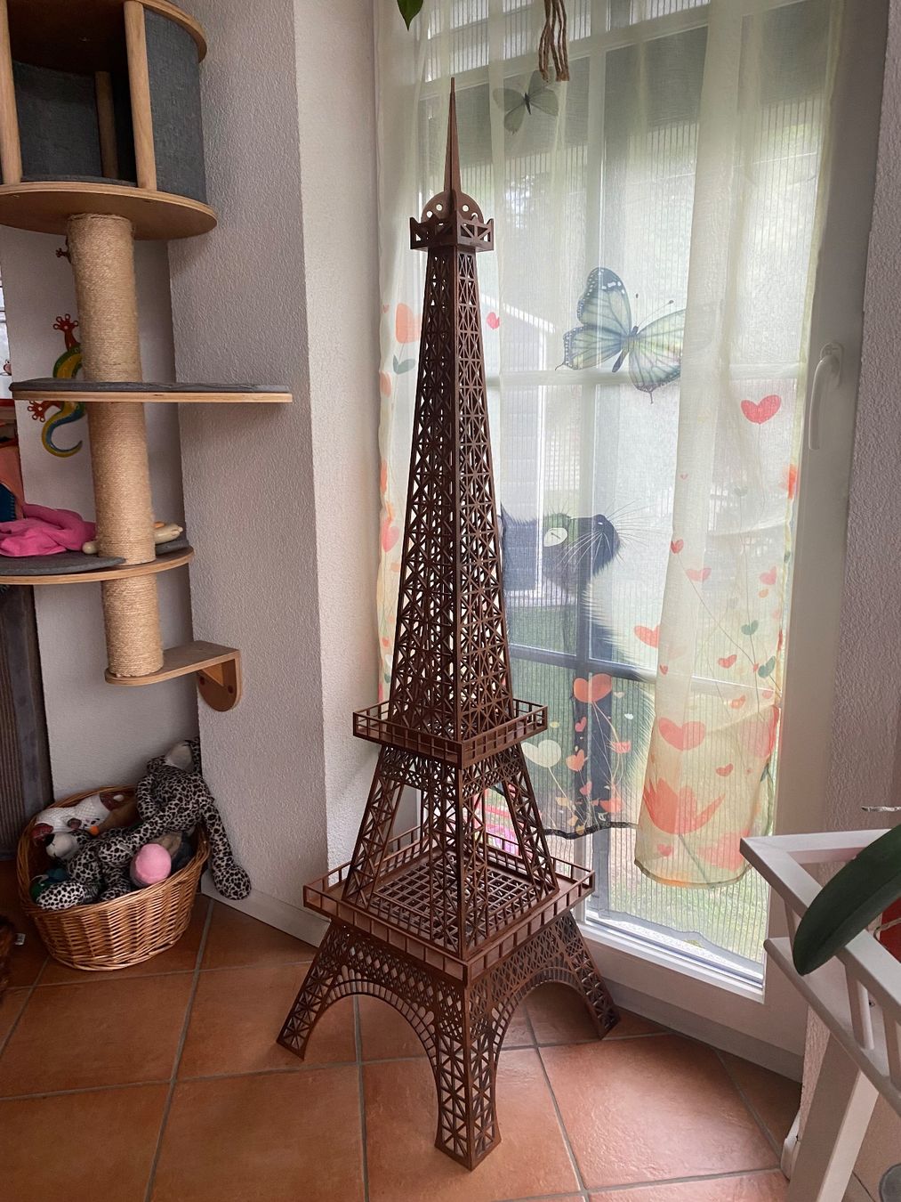 Tutte le decorazioni: Eiffelturm aus Holz, Deko, – Nuovo (secondo la descrizione) da Glashütten venduto da clheiniger