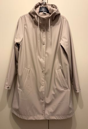 Imperméable à capuche, coupe sport, TCHIBO, beige, taille 40