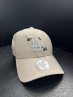 New Era Cap LA Butterfly Beige 9Forty Damen Neuwertig