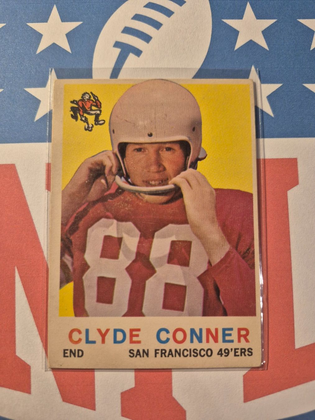 NFL Carte collezionabili: NFL Clyde Conner San Francisco 49ers – Usato da Treiten venduto da Sauber73
