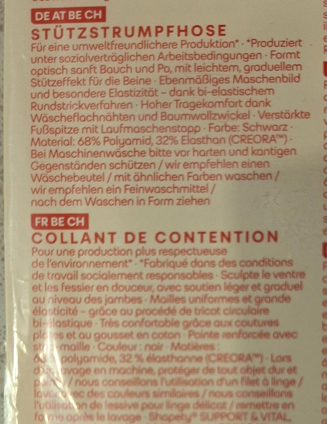 Calze & Collant: Esmara Shape 30 Stütz Strumpfhose 30den Gr.L Schwarz – Nuovo e nell'imballaggio originale da Amriswil venduto da Celini3 5