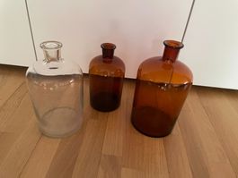 Apothekerflaschen 3 Stk.
