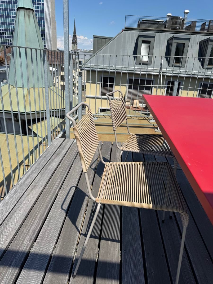 Richard Lampert Stühle: 5 Stühle Richard Lampert Spaghetti Stuhl – Gebraucht aus Zürich von Zuerich_Seebach 3