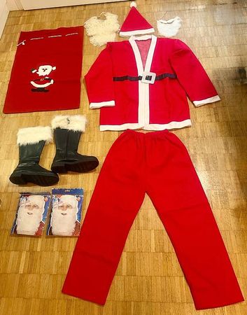 Weihnachtskostüm und Zubehör