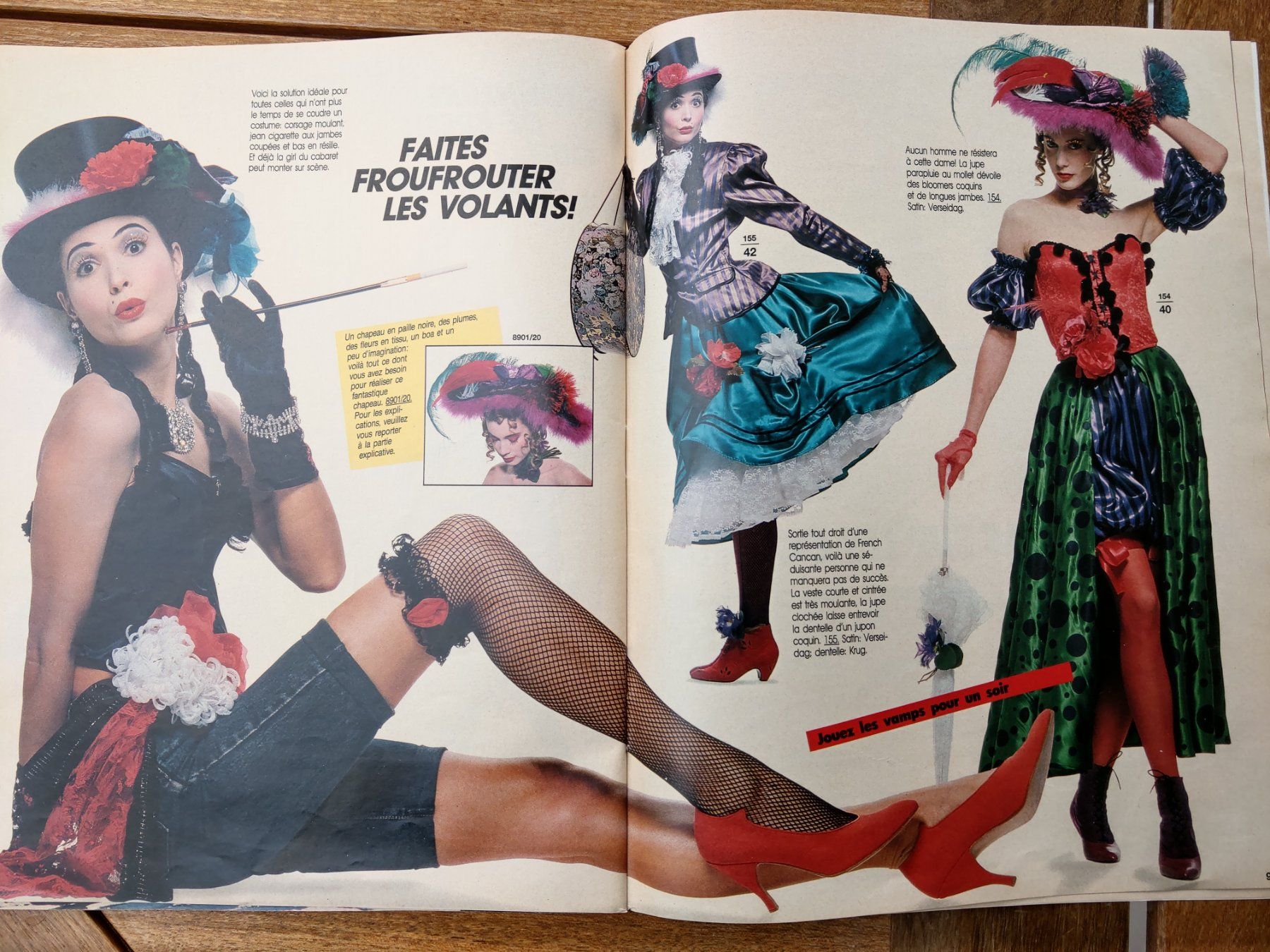 Schnittmuster: Burda 1/89 specia carnaval etc. (38) – Gebraucht aus Lausanne von tal_01 5
