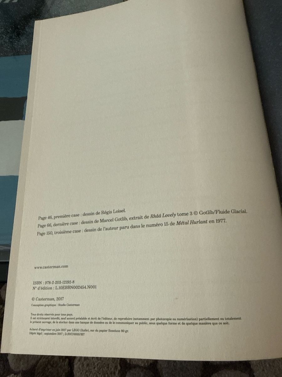 Libri: BD Extases - Jean Louis Tripp - EO 2017 tome 1 – Usato da Genève venduto da Emorejac 2