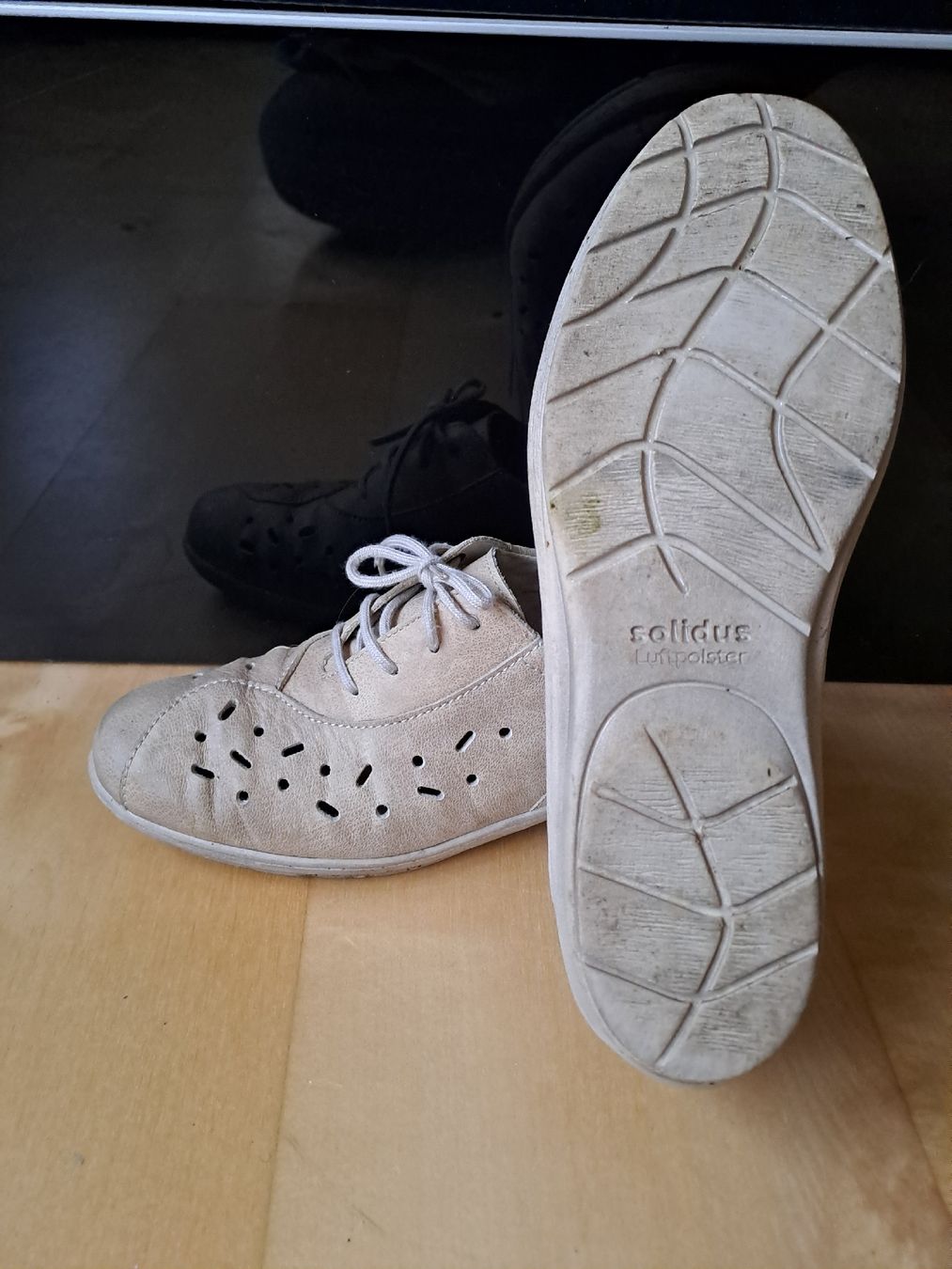 Damenschuhe: Elegante bequeme Lederschuhe von Solidus – Gebraucht aus Oberhasli von Lea98 1