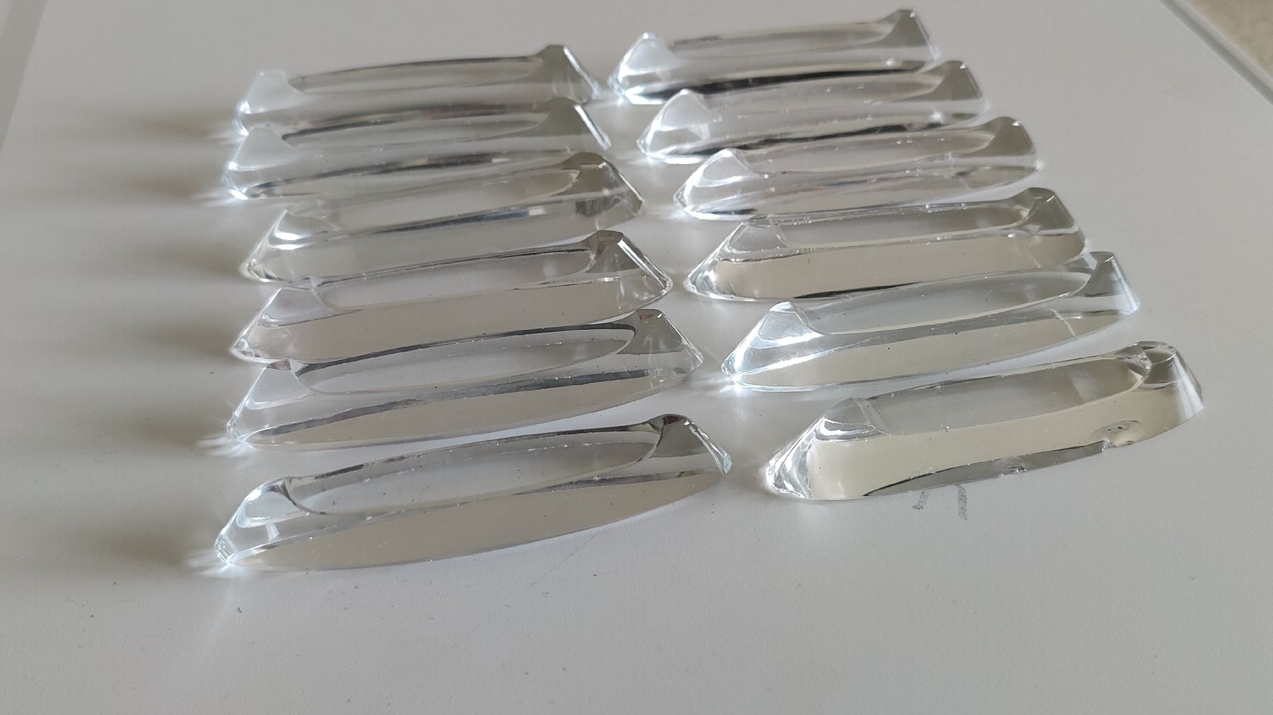 Set di posate: Messerbank aus Glas 12 Stk. (LP1) – Usato da Neuenhof venduto da tap_mxt6 1