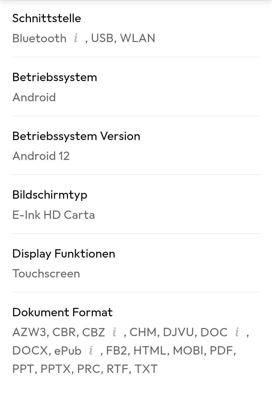 Boox Tablet PC: Onyx Boox Go 10.3, E-Ink, E-Reader – Nuovo (secondo la descrizione) da Hergiswil NW venduto da ShelbyTo 7