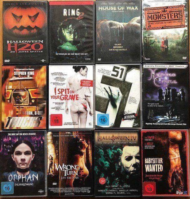 Alle DVDs: DVD Sammlung HORROR +TRILLER 42 Boxen – Gebraucht aus Ossingen von Orelius 1