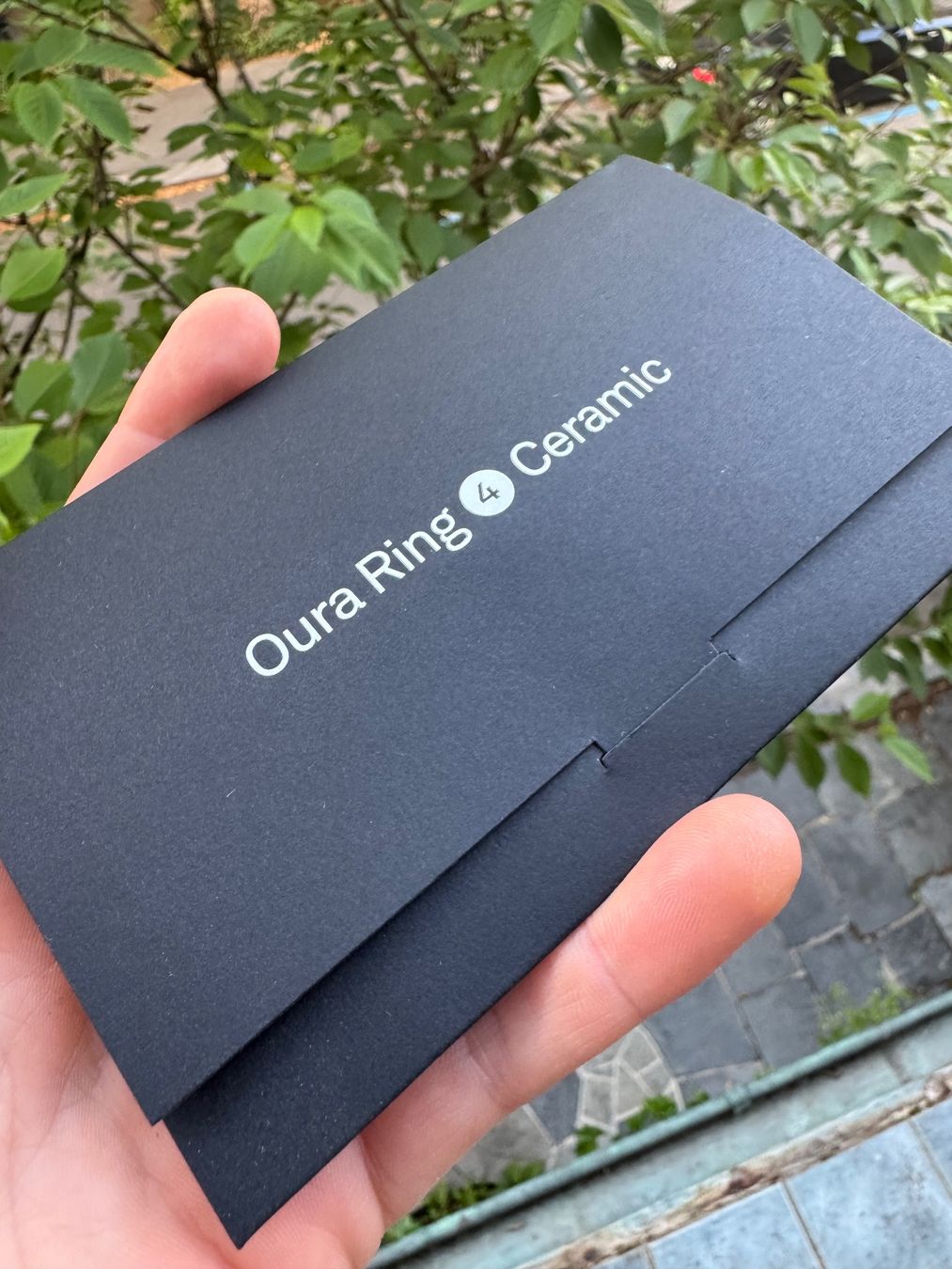 Oura Anelli: Oura Ring Generation 4, Keramik weiss (Cloud), Grösse 10 – Usato da Zürich venduto da tinahovestadt 3
