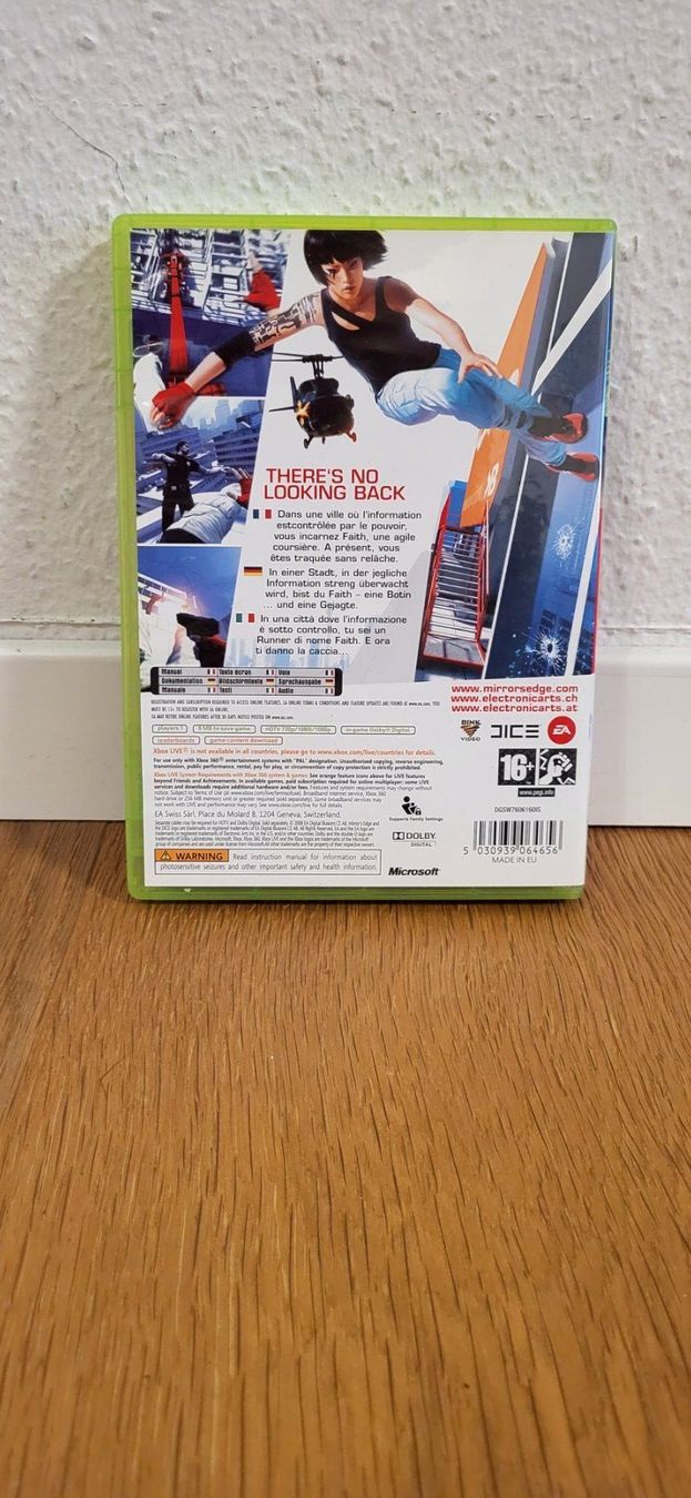 Microsoft Giochi: Xbox 360 - Mirrors Edge – Usato da Münsingen venduto da DigitaleSpielecke 1