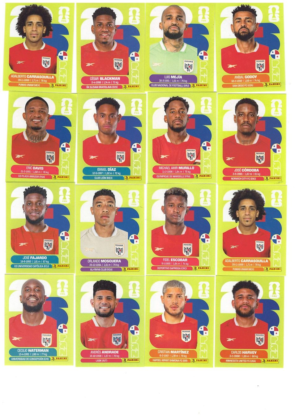 Panini Carte collezionabili: Panini WM 2026 (Panama) – Nuovo (secondo la descrizione) da Tegerfelden venduto da qualmbalgge