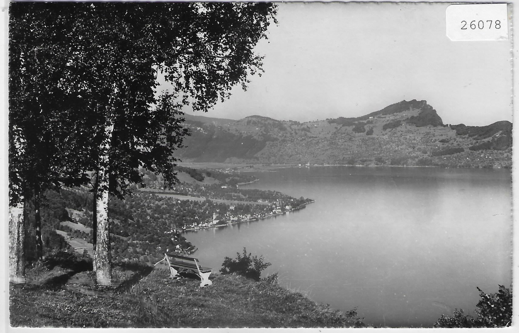 Cartoline postali: Emmetten - Ausblick vom Friedheim auf – Antico da Ettingen venduto da Kartenplanet