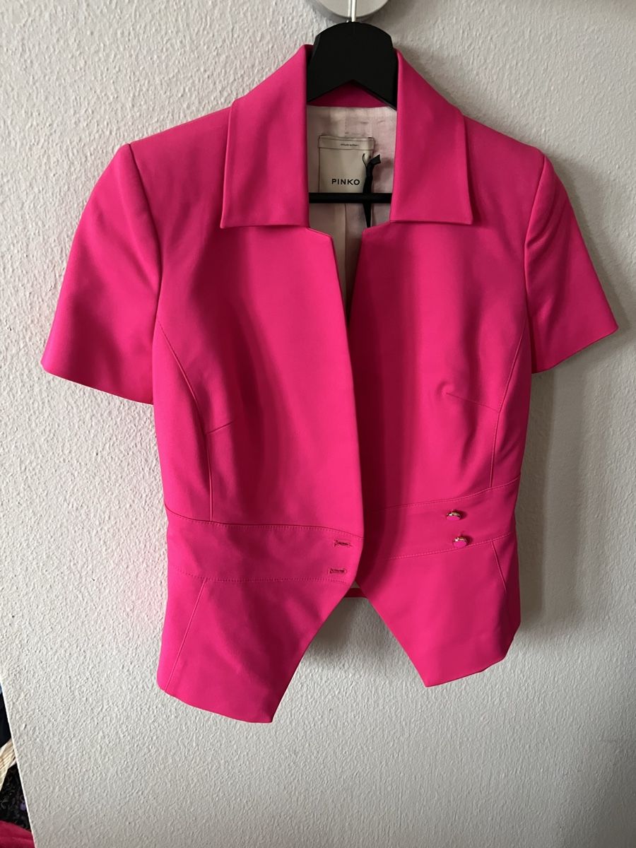 Pinko Vestiti: Kleid mit Jacke Pinko, Gr. 34, pink – Usato da Solothurn venduto da Brini06 5