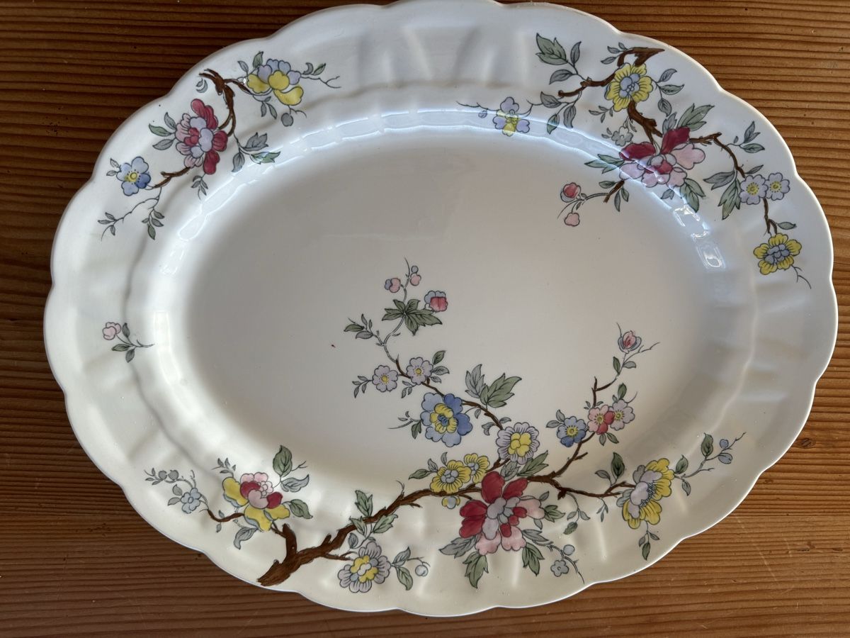Piatti di portata: Royal Albert "Chinese Tree" Servierplatte Vintage – Usato da Lanzenhäusern venduto da Galaa