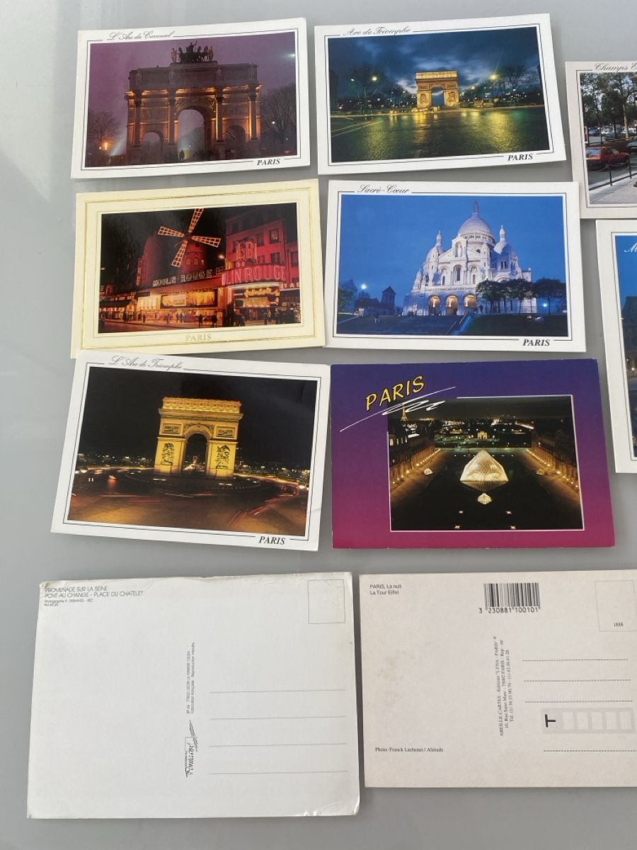 Cartoline postali: Cartes postales Paris monuments lots de 11 pièces – Usato da Geneve venduto da pat_p76n 2