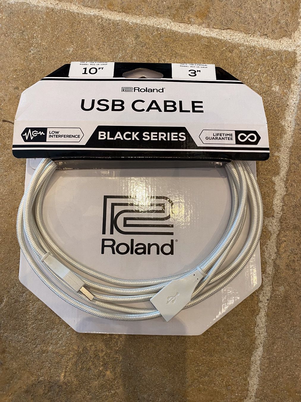 Cavi: Câble USB ROLAND blanc - rallonge - 3m – Nuovo e nell'imballaggio originale da Gland venduto da musiquegland